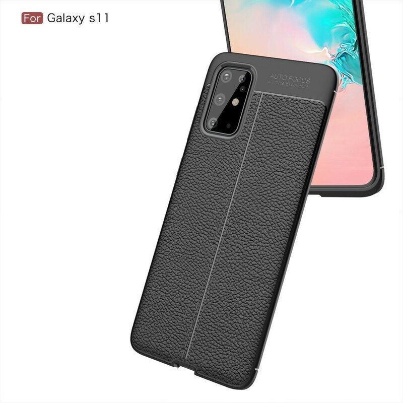 Etui do Samsung Galaxy S20 Plus / S20 Plus 5G Podwójna Linia Liczi