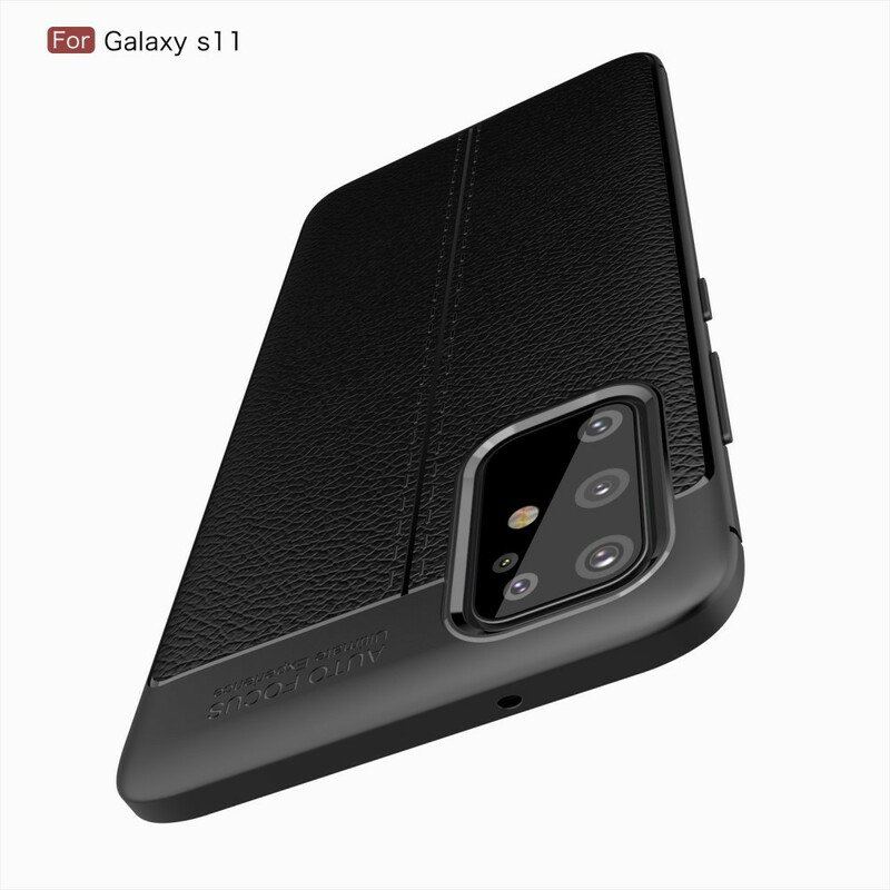 Etui do Samsung Galaxy S20 Plus / S20 Plus 5G Podwójna Linia Liczi