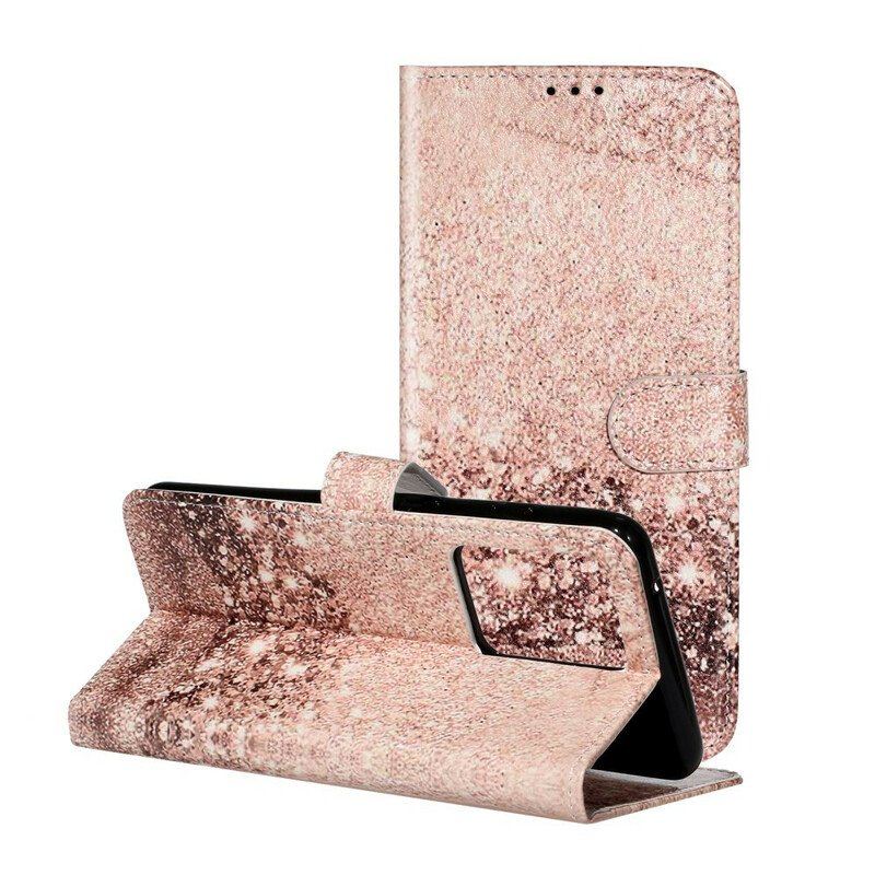 Etui Folio do Samsung Galaxy S20 Plus / S20 Plus 5G Designerskie Cekiny