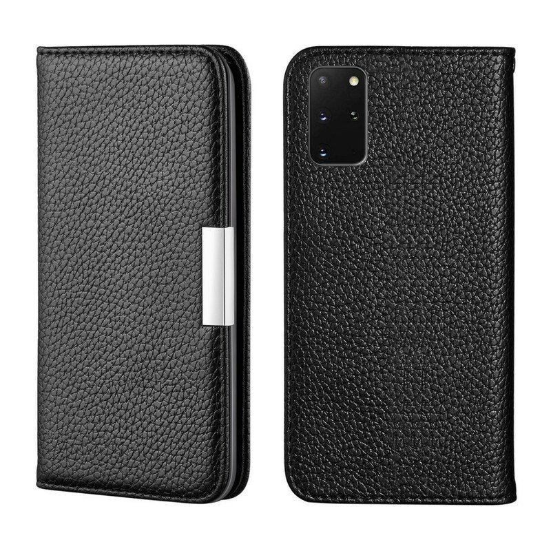 Etui Na Telefon do Samsung Galaxy S20 Plus / S20 Plus 5G Etui Folio Bardzo Szykowna Sztuczna Skóra Litchi