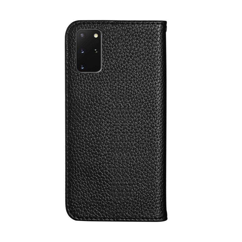 Etui Na Telefon do Samsung Galaxy S20 Plus / S20 Plus 5G Etui Folio Bardzo Szykowna Sztuczna Skóra Litchi