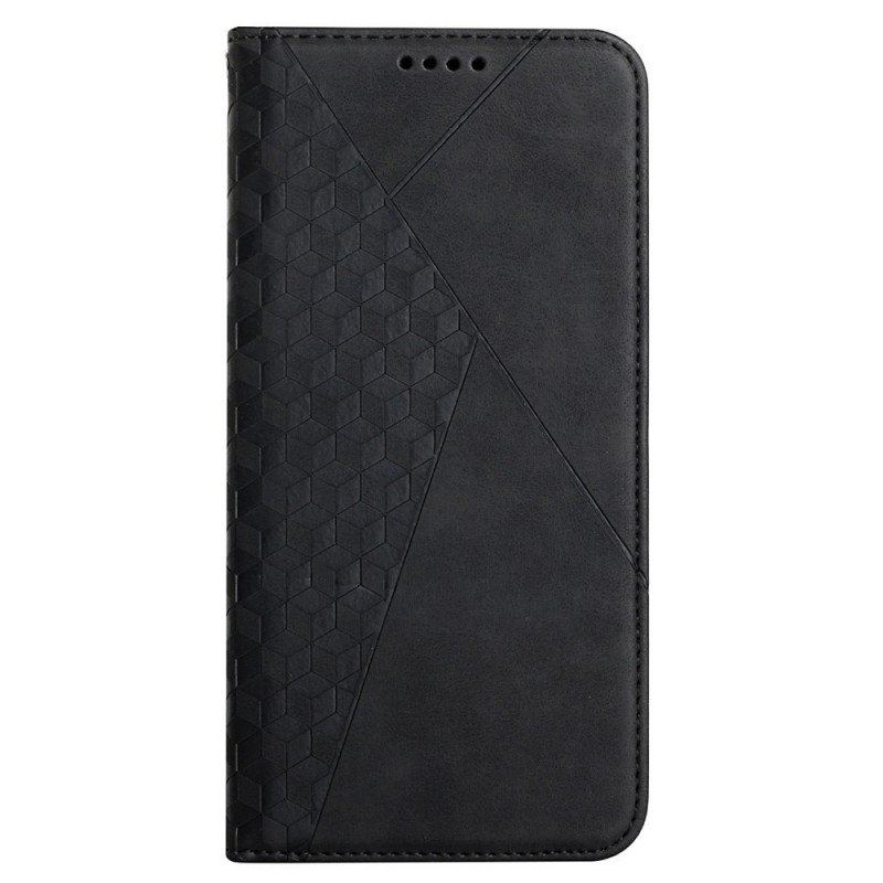 Etui Na Telefon do Samsung Galaxy S20 Plus / S20 Plus 5G Etui Folio Efekt Geo Skóry