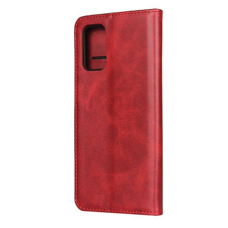 Etui Na Telefon do Samsung Galaxy S20 Plus / S20 Plus 5G Etui Folio Prawdziwa Skóra