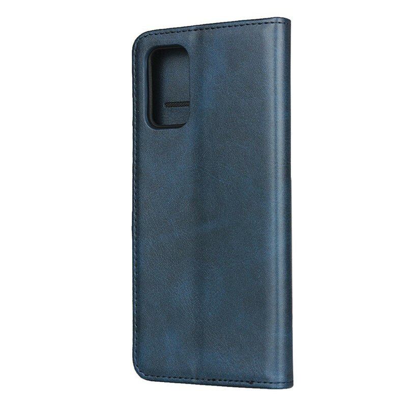 Etui Na Telefon do Samsung Galaxy S20 Plus / S20 Plus 5G Etui Folio Prawdziwa Skóra