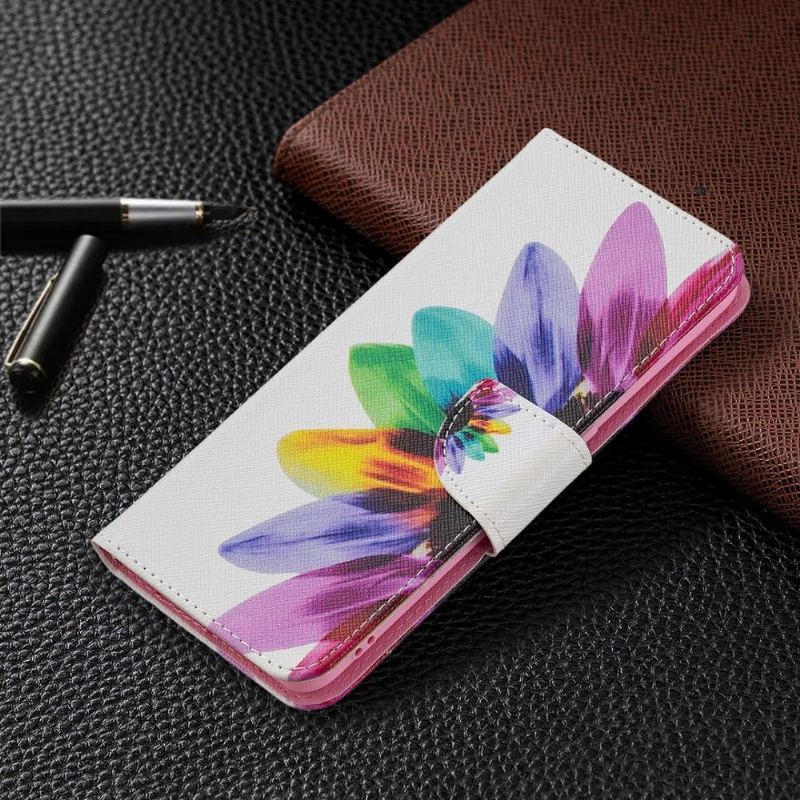 Etui Folio do Oppo A74 4G Kolorowe Płatki