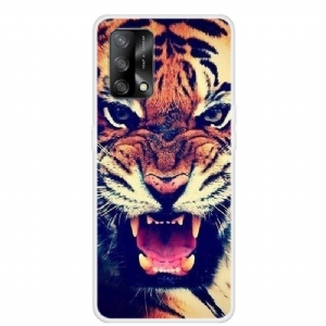 Futerały do Oppo A74 4G Fierce Tiger