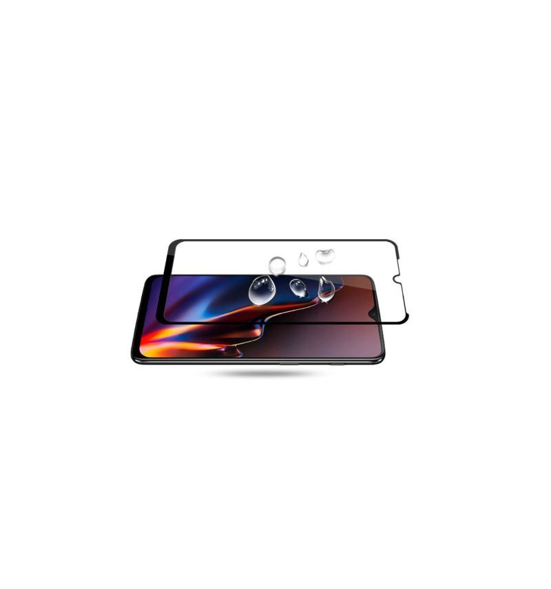 Oneplus 6T Full Size Hartowane Szkło Screen Protector - Czarne