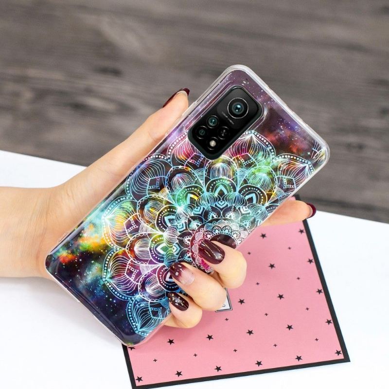 Etui do Xiaomi Mi 10T / 10T Pro Luminous Kolorowa Mandala