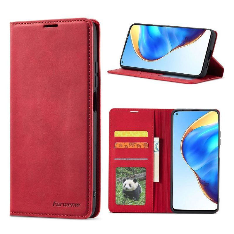 Etui Folio do Xiaomi Mi 10T / 10T Pro Forwenw Faux Leather