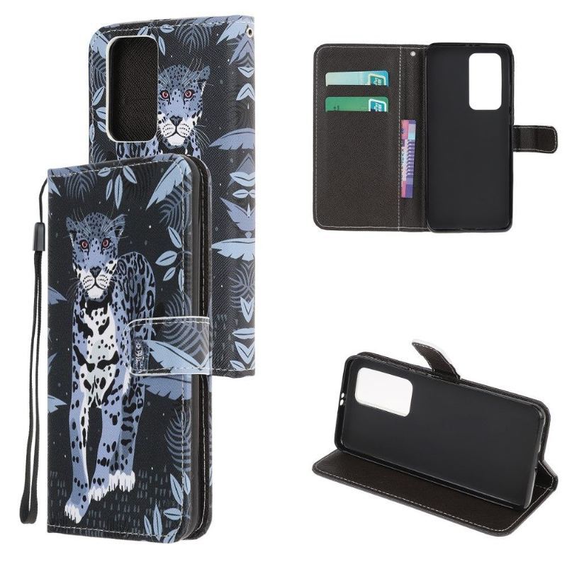 Etui Folio do Xiaomi Mi 10T / 10T Pro Jungle Leopard