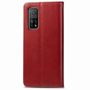 Etui Folio do Xiaomi Mi 10T / 10T Pro Obrzeża Indila Etui Na Karty Ze Sztucznej Skóry