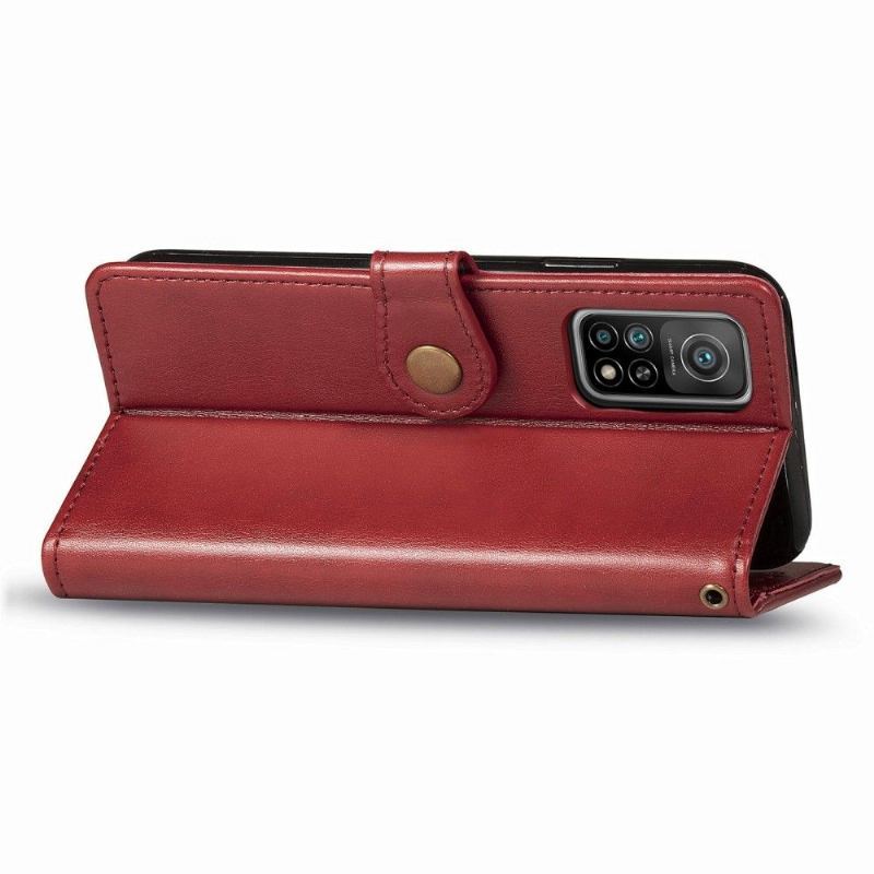 Etui Folio do Xiaomi Mi 10T / 10T Pro Obrzeża Indila Etui Na Karty Ze Sztucznej Skóry