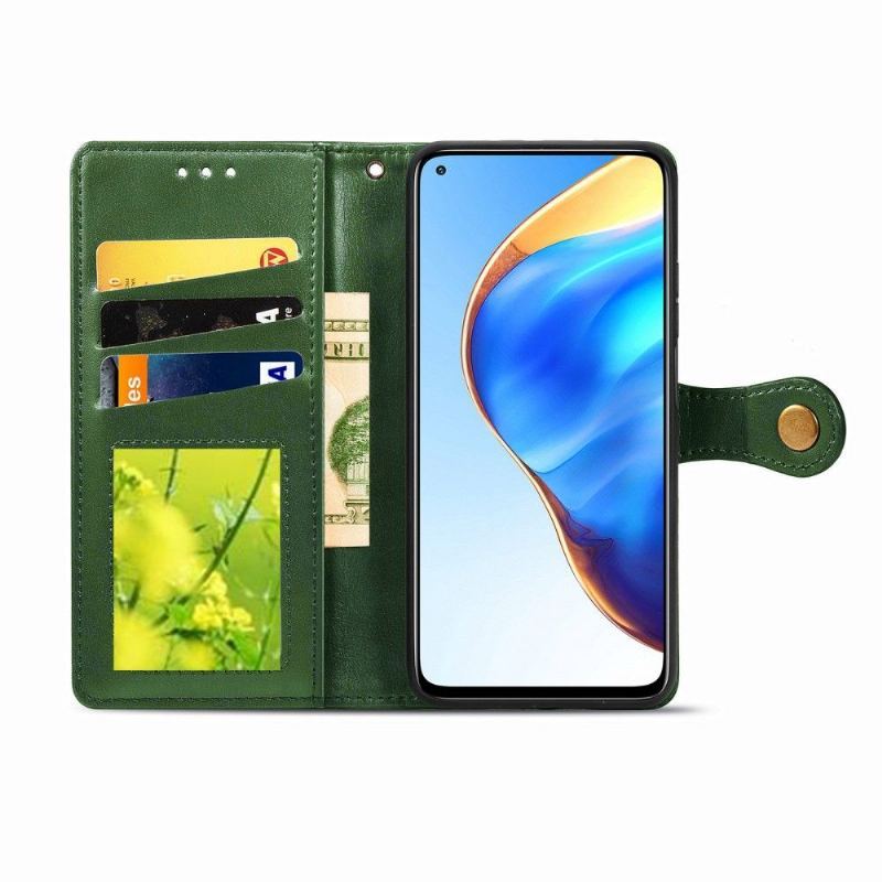 Etui Folio do Xiaomi Mi 10T / 10T Pro Obrzeża Indila Etui Na Karty Ze Sztucznej Skóry