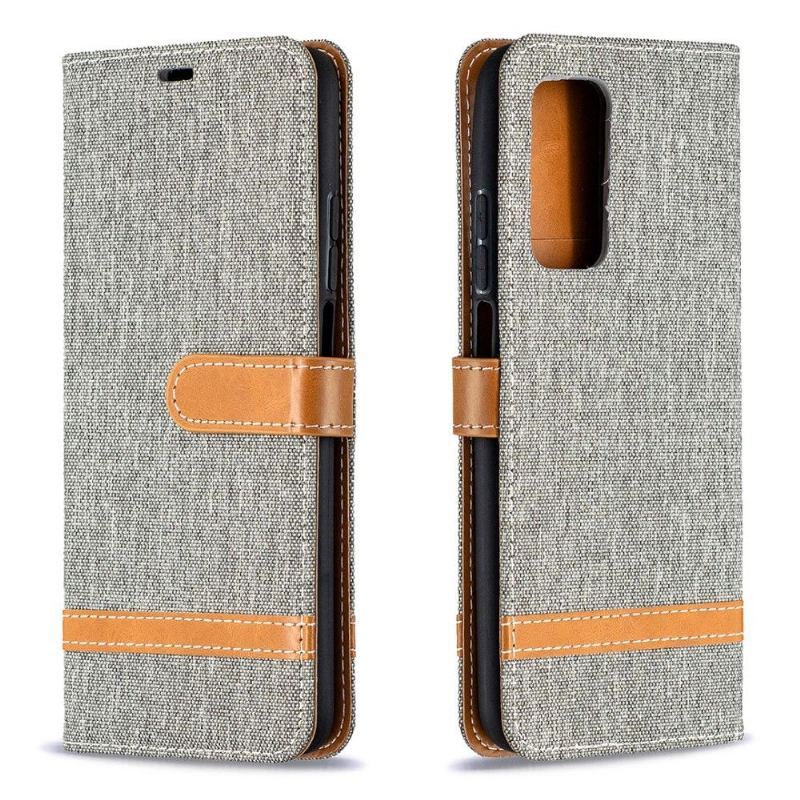 Etui Folio do Xiaomi Mi 10T / 10T Pro Pokrowiec Z Tkaniny