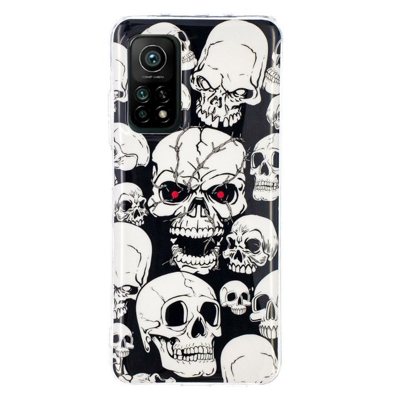 Futerały do Xiaomi Mi 10T / 10T Pro Luminous Skull