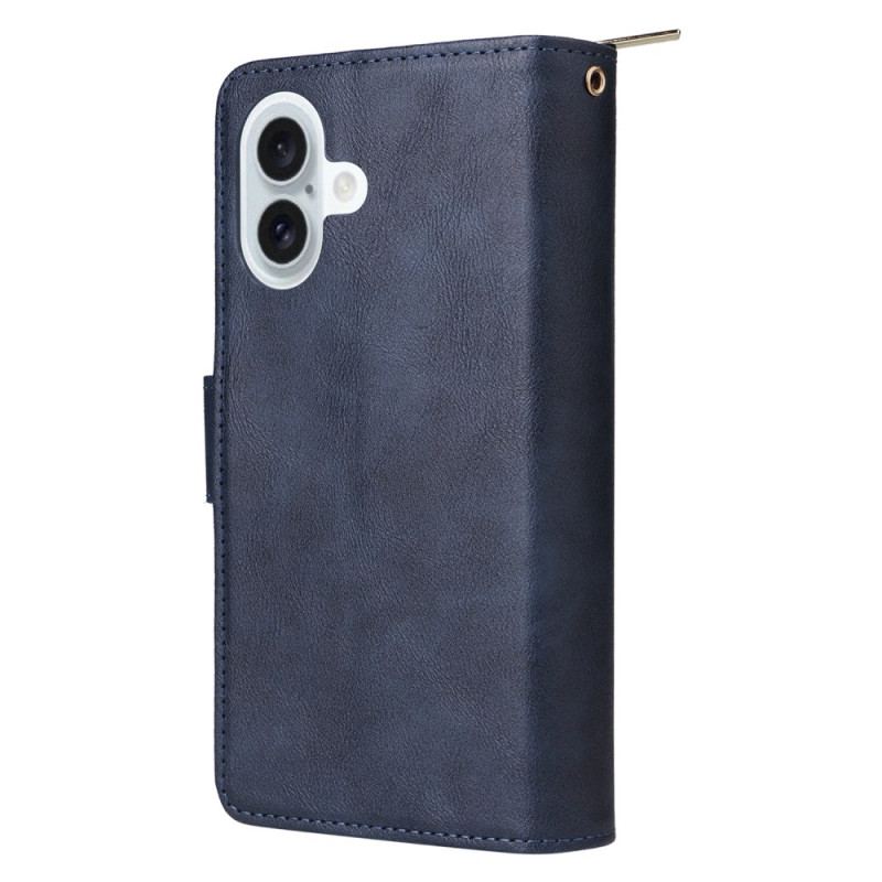 Etui Folio Do iPhone 16 Plus 9 Etui Na Karty I Portmonetki