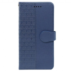 Etui Folio iPhone 16 Plus Fryz W Kostkach Etui Ochronne