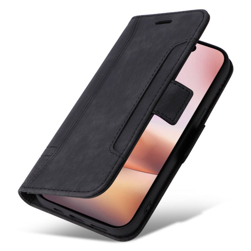 Etui Folio iPhone 16 Plus Przednie Etui Na Karty Betopnice Etui Ochronne