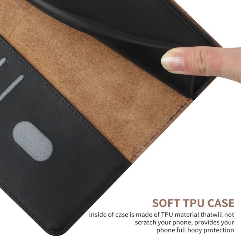 Etui Folio iPhone 16 Plus Tekstura Nappa