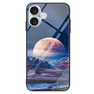 Etui iPhone 16 Plus Szkło Hartowane White Planet Etui Ochronne