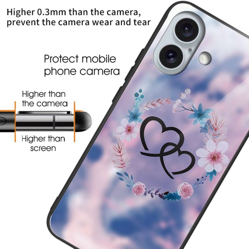 Etui iPhone 16 Plus Wzór Szkła Hartowanego Etui Ochronne