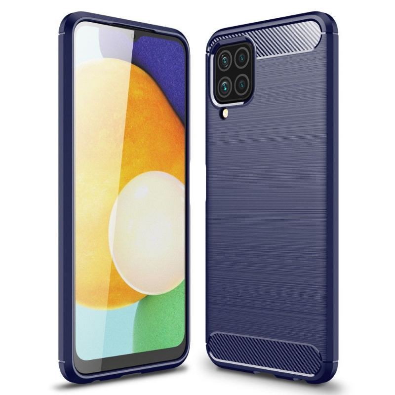 Etui do Samsung Galaxy M32 Biznes Elastyczny Efekt Szczotkowany