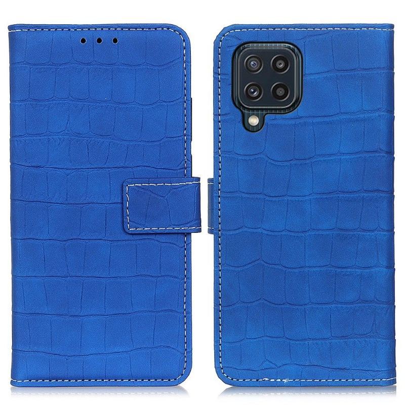 Etui Folio do Samsung Galaxy M32 Classic Imitacja Skóry Krokodyla