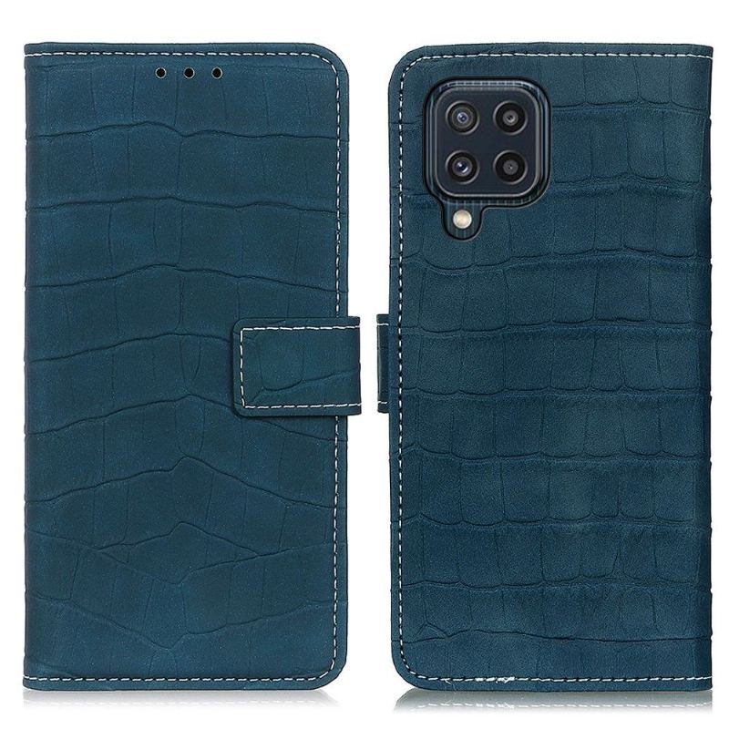 Etui Folio do Samsung Galaxy M32 Classic Imitacja Skóry Krokodyla