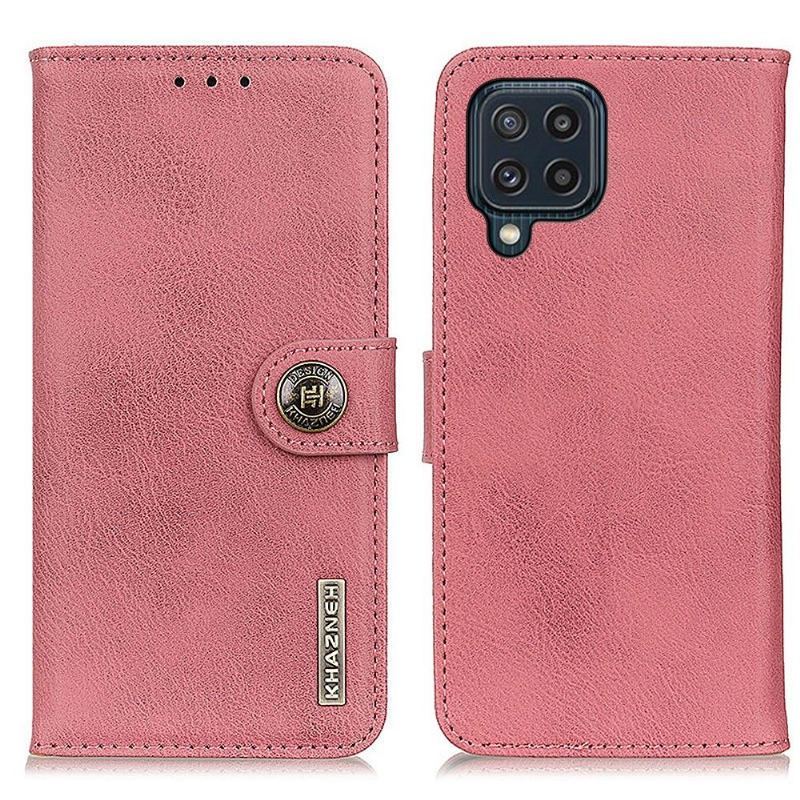 Etui Folio do Samsung Galaxy M32 Khazneh Etui Na Karty Z Efektem Skóry