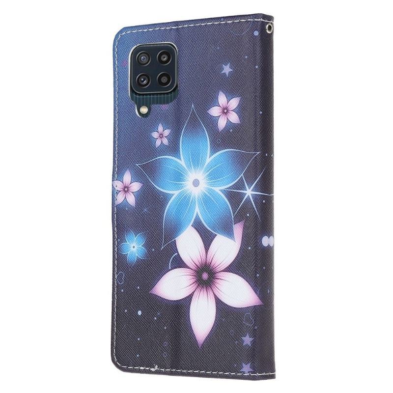 Etui Folio do Samsung Galaxy M32 Kwiaty