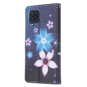 Etui Folio do Samsung Galaxy M32 Kwiaty