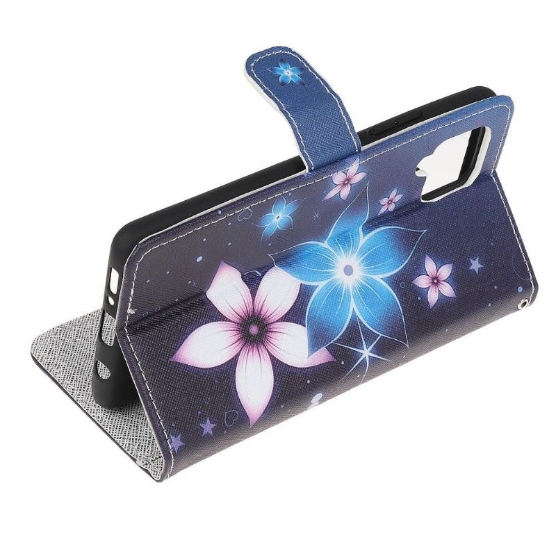 Etui Folio do Samsung Galaxy M32 Kwiaty