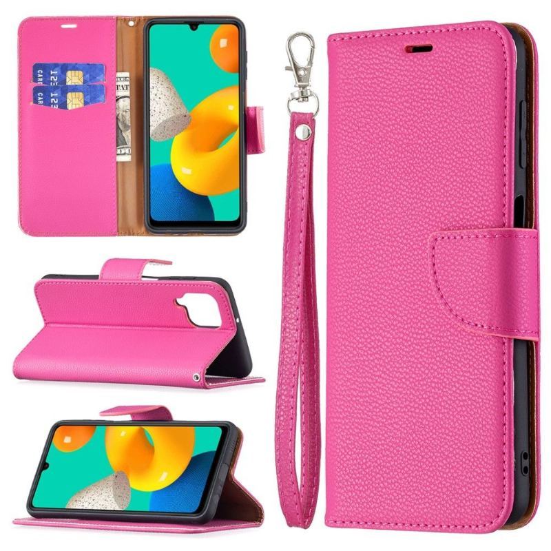 Etui Folio do Samsung Galaxy M32 Marta Ziarnista Sztuczna Skóra