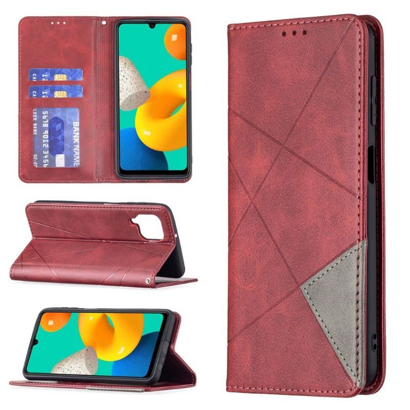 Etui Folio do Samsung Galaxy M32 Skórzane Etui Na Karty W Stylu Célinia