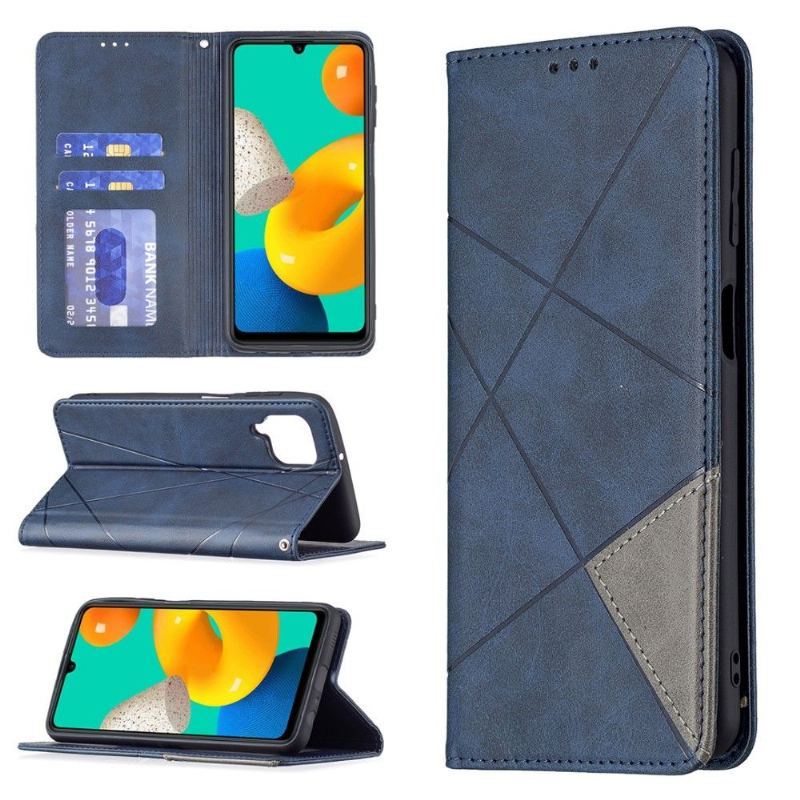 Etui Folio do Samsung Galaxy M32 Skórzane Etui Na Karty W Stylu Célinia