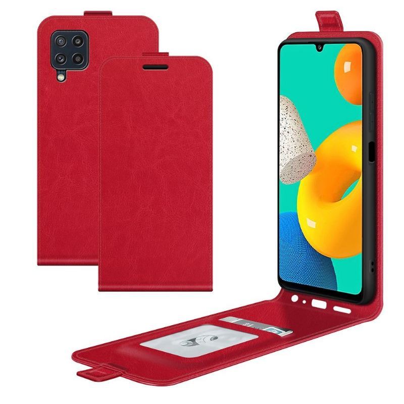 Etui Folio do Samsung Galaxy M32 Skórzany Futerał Ze Sztucznej Skóry W Pionie