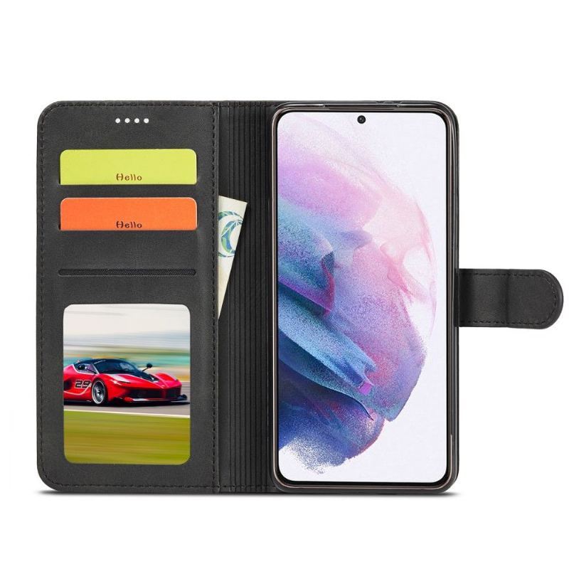 Etui do Samsung Galaxy S21 Plus 5G Classic Portfel Lc.imeeke Efekt Skóry