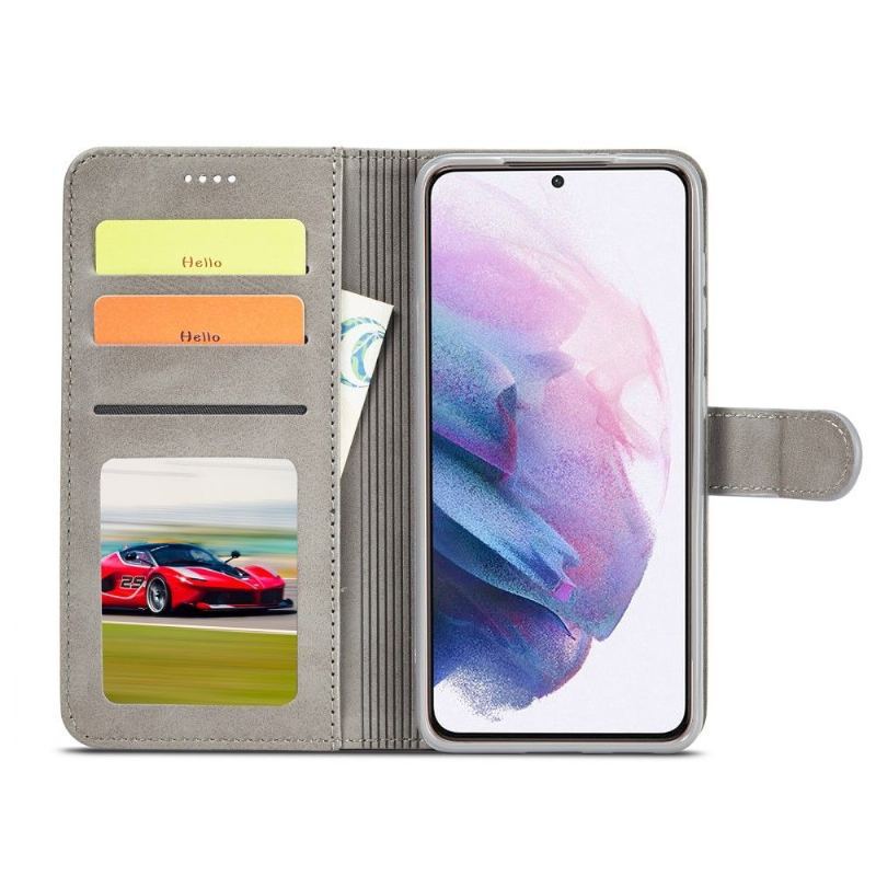 Etui do Samsung Galaxy S21 Plus 5G Classic Portfel Lc.imeeke Efekt Skóry