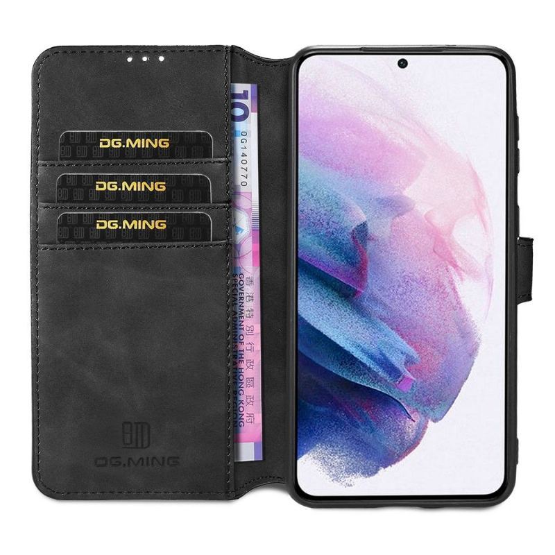 Etui Folio do Samsung Galaxy S21 Plus 5G Dg Ming Styl Retro