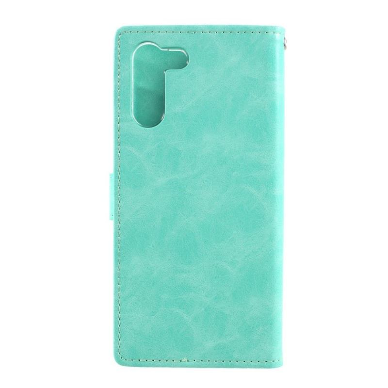 Etui Folio do Samsung Galaxy S21 Plus 5G Mercury Blue Moon Imitacja