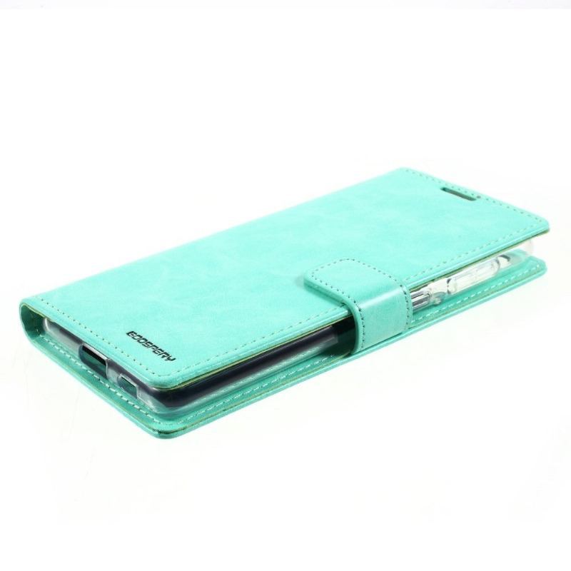 Etui Folio do Samsung Galaxy S21 Plus 5G Mercury Blue Moon Imitacja