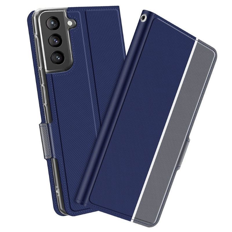 Etui Folio do Samsung Galaxy S21 Plus 5G Obrzeża Victoria Style Skóra