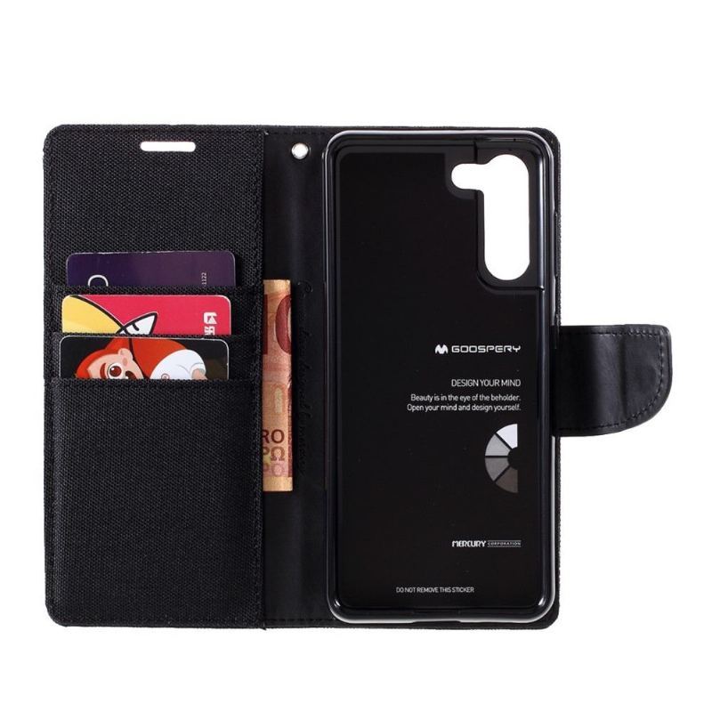 Etui Folio do Samsung Galaxy S21 Plus 5G Portfel Mercury Canvas