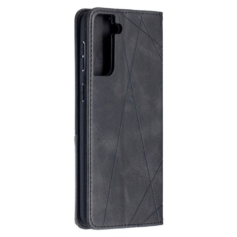 Etui Folio do Samsung Galaxy S21 Plus 5G Skórzane Etui Na Karty W Stylu Célinia