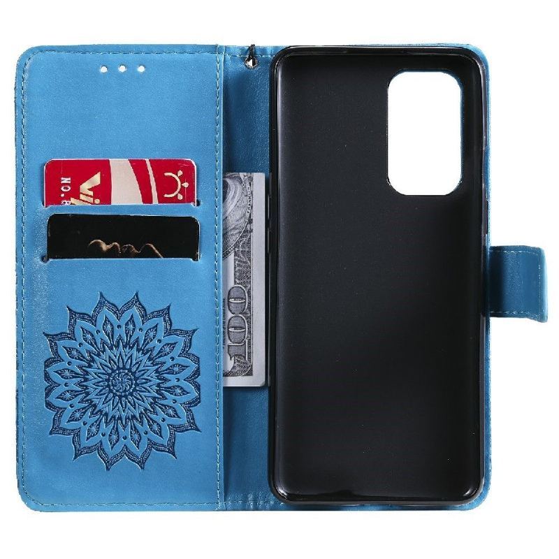 Etui Folio do OnePlus 9 Junna Efekt Skóry