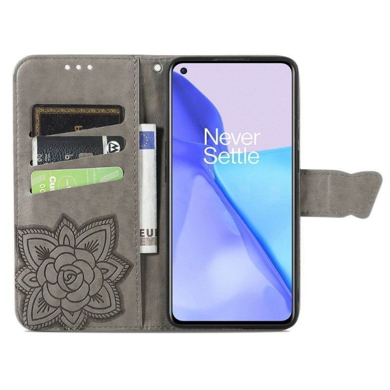 Etui Folio do OnePlus 9 Motyl Ulga