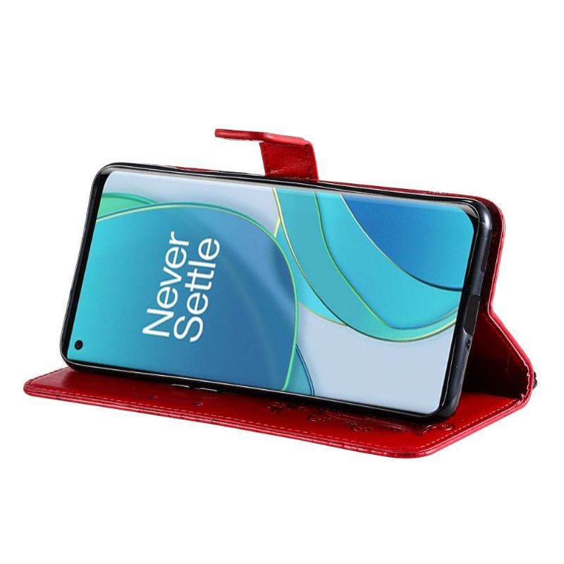 Etui Folio do OnePlus 9 Obsługa Funkcji Motyli