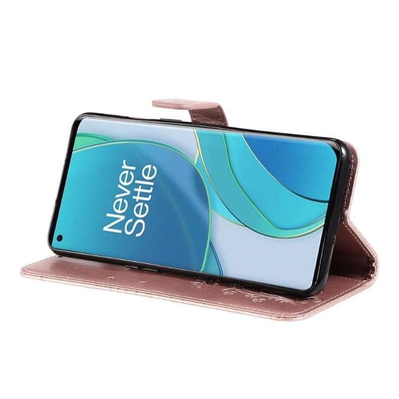 Etui Folio do OnePlus 9 Obsługa Funkcji Motyli