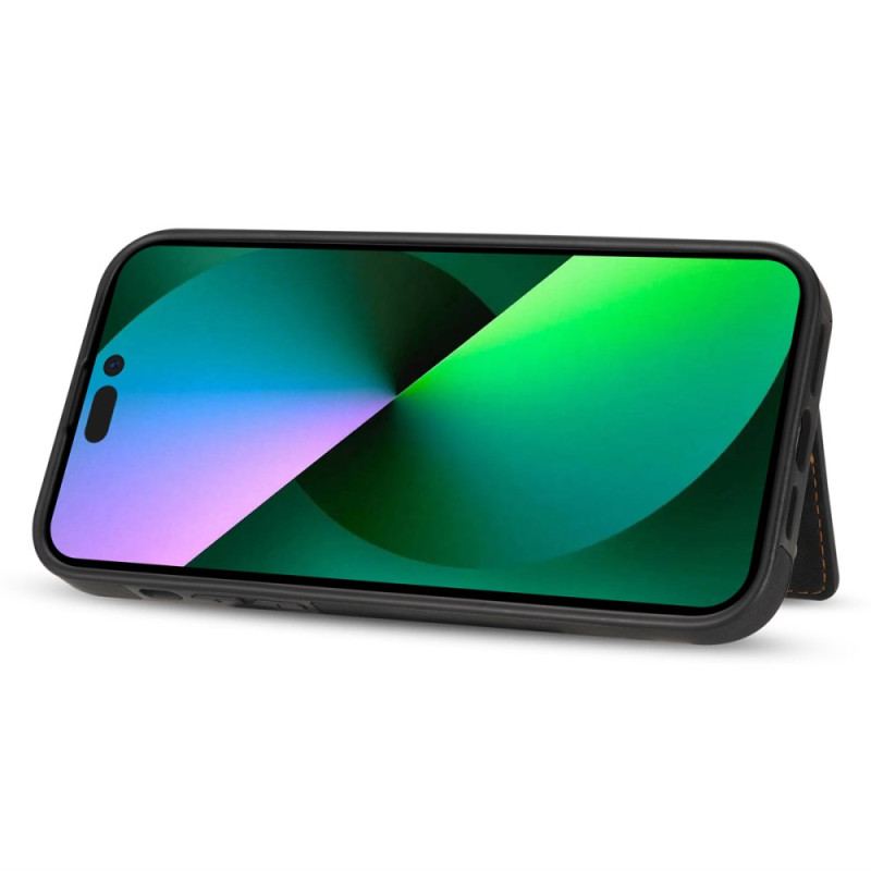 Etui Do iPhone 16 Pro Zapinana Na Zamek Kieszeń I Uchwyt