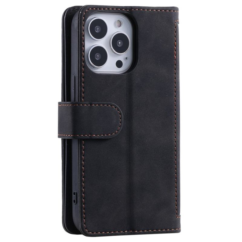 Etui Folio Do iPhone 16 Pro Portfel 9 Etui Na Karty